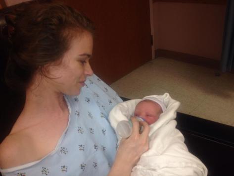 Jessica Sentell & baby