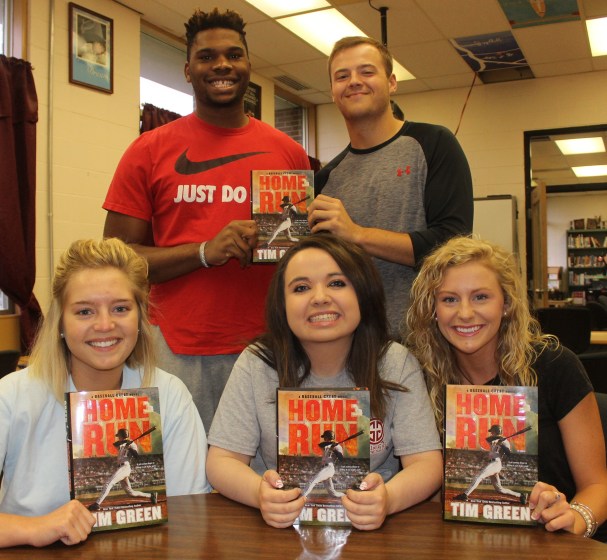 Author Tim Green Donated Books IMG_9545