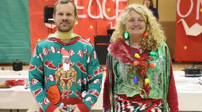 WEAR AN UGLY CHRISTMAS SWEATER TO MONDAY’S GAME; 1ST 50 CHS STUDENTS GET FREE ADMISSION