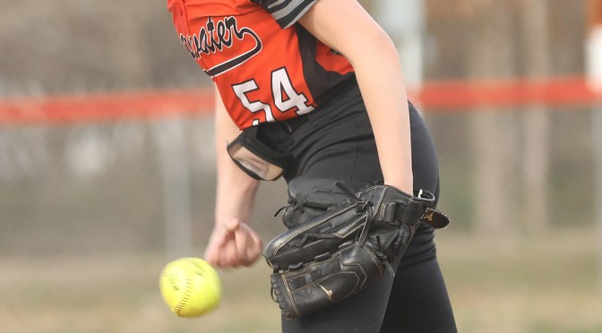 LADY TIGERS WIN 14-0 IN DISTRICT TOURNEY OPENER; BREWINGTON PITCHES PERFECT GAME